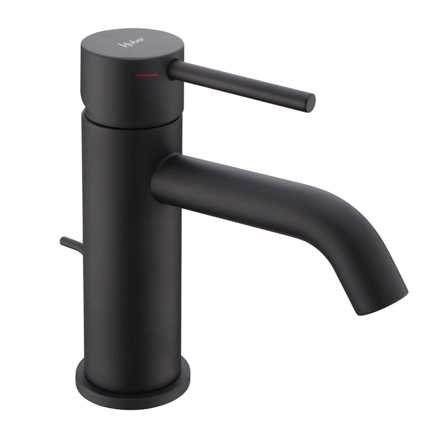 Bricocenter MISCELATORE LAVABO TAYRONA CON SCARICO NERO OPACO