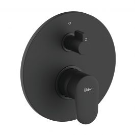 CONCEALED SHOWER MIXER WITH DIVERTER PLANO MATT BLACK