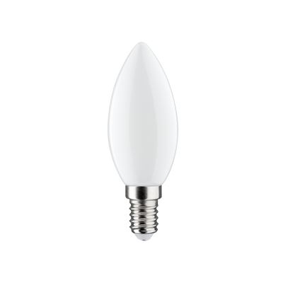 E14 LED bulb (60W equivalent), frosted, natural light