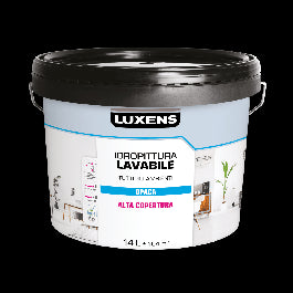 LUXENS WHITE WASHABLE PAINT 14LT