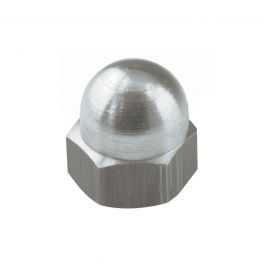 2 STAINLESS STEEL ROUND NUTS A4 DIAMETER 10