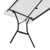 LIFETIME NAZERAL - Folding Table - 6 seats - Rectangular Steel - 76x183xh73.5