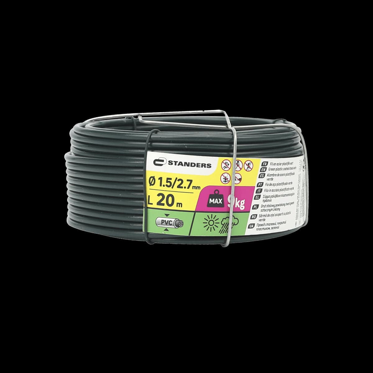 Bricocenter ACC PLAST WIRE GREEN D1.5/2.7MM 20M
