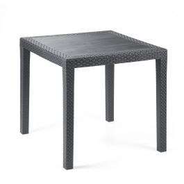 KING GARDEN TABLE 80X80 ANTHRACITE