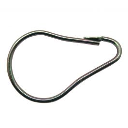 PEAR-SHAPED SNAP HOOK MM 3 AZ 10 PCS