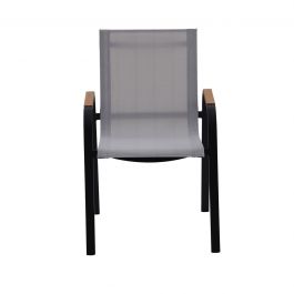 NATERIAL CALYPSO ALUMINIUM TEXTILENE GREY CHAIR