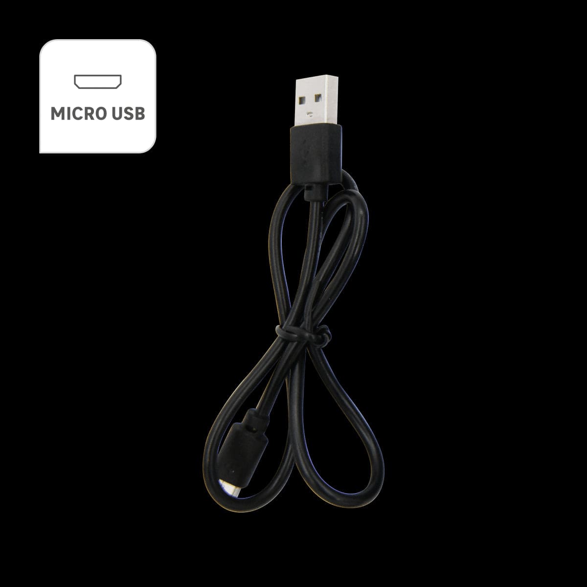 Bricocenter 3W LED TORCH WITH USB CHARGER 2200 MAH LITHIUM BATTERY DURATION 4/5H CHARGE TIME 5/6H