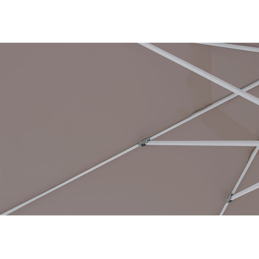 Bricocenter NATERIAL AURA II ALUMINIUM 290X290 250G TAUPE CENTRAL PARASOL