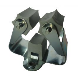 IRON AND RUBBER SKIRTING BOARD HOOK 48X50