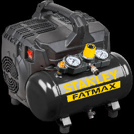 STANLEY FAT MAX 6L 1.0HP 8BAR SILENCED COMPRESSOR