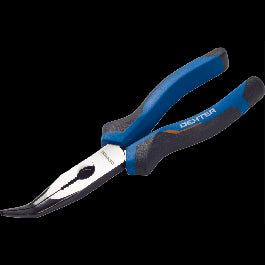 DEXTER CURVED NOSE PLIERS 200MM CHROME VANADIUM