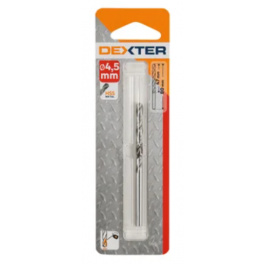 DEXTER METAL DRILL BIT DIAM 4.5MM. LUN