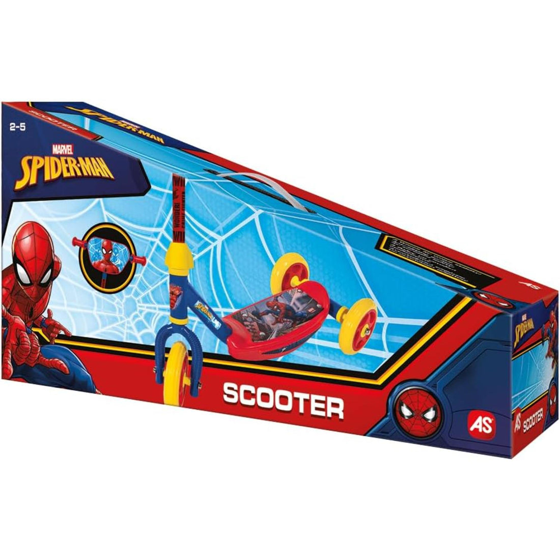 3-Wheel Scooter - Spider-Man