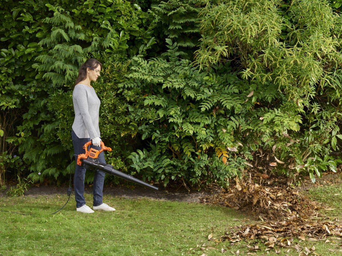 Bricocenter BLOWER SHREDDER VACUUM 2900W BACKPACK BAG 55LT