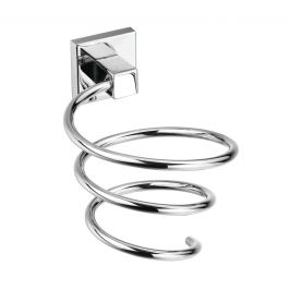 QUADDRO CHROME HAIR DRYER HOLDER