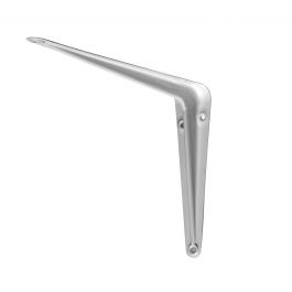 NERVED SIDING RAIL W25xH20CM CAPACITY 10KG METAL GREY COLOUR