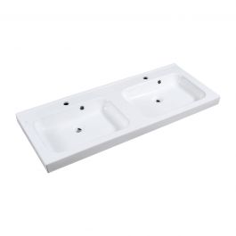 2 VASC REMIX CERAMIC WASHBASIN 121X48.5X14