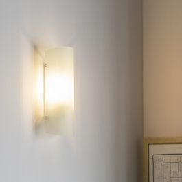 HANKO WALL LIGHT WHITE GLASS 26X10.5X8CM E27=60W