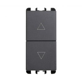 DOUBLE PUSHBUTTON 250V NEA ANTHRACITE