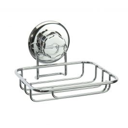 SUCTION CUP SOAP DISH BEST LOCK CHROME