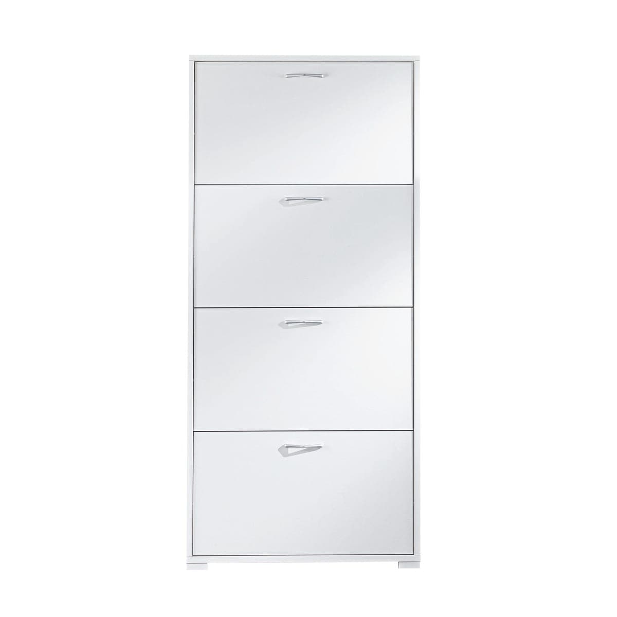 Bricocenter 4-DOOR SHOE CABINET WHITE 147X67X28
