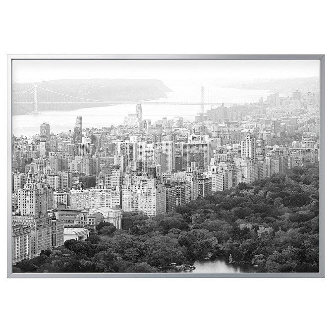 Ikea BJORKSTA painting/Panoramic city view, 200x140 cm
