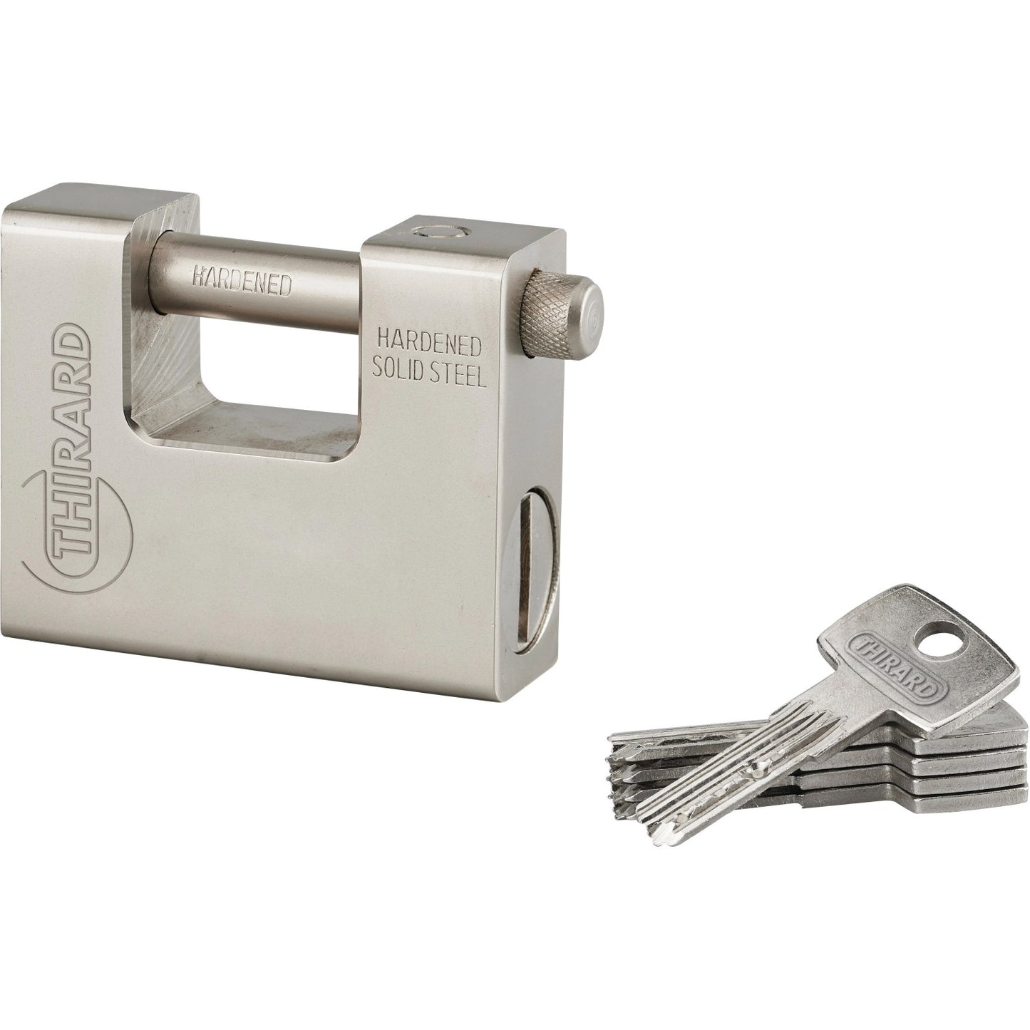 LUCCHETTO 84MM NICHELATO A CHIAVE