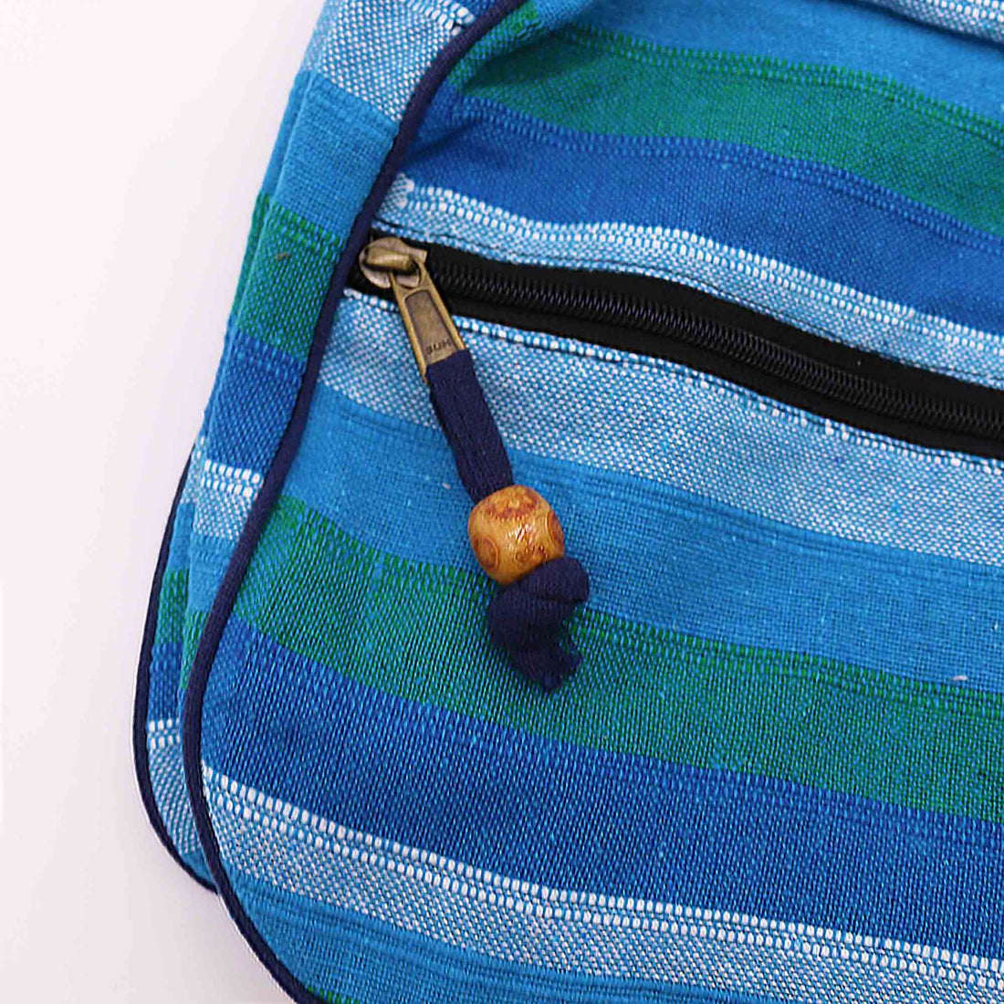Lrg Nepal Sling Bag  (Adjustable Strap) - Blue Rivers