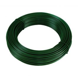 PLASTIC-COATED METAL WIRE SP. 2MM 50 M GREEN