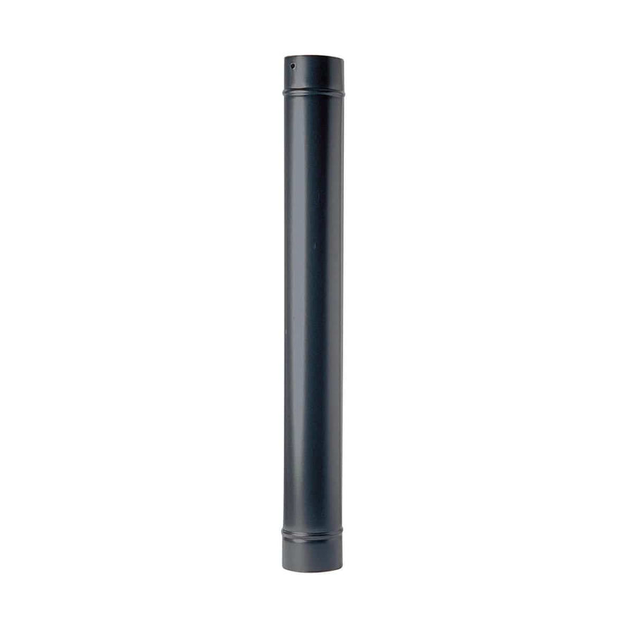 Bricocenter TUBO LEGNA SPESSORE 0.5MM L 1000 DIA120 MM SMALTATO NERO