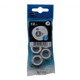 6 HEX NUT STAINLESS STEEL A4