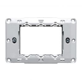 HOLDER FOR FLAT PLATE 3 PLACES GREY