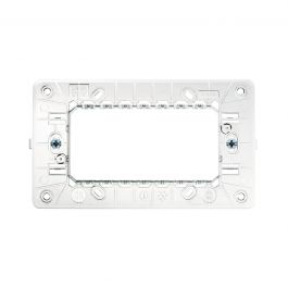 LOWERED STAND. 4 PLACES WITH SCREWS