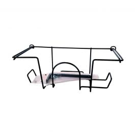 ADJUSTABLE BALCONY L40XP20XH20 CM GUNMETAL BEA