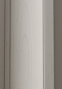 Luciana folding door 88.5x214 cm frosted glass in white pine colour