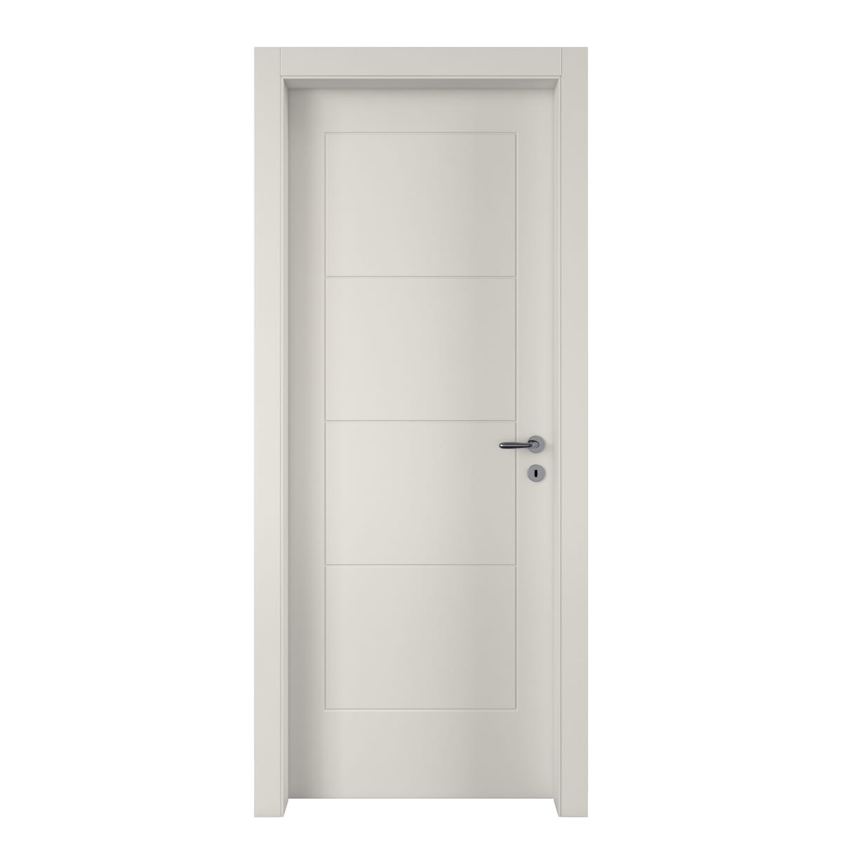 WHITE RIBERA DOOR 80X210 LEFT