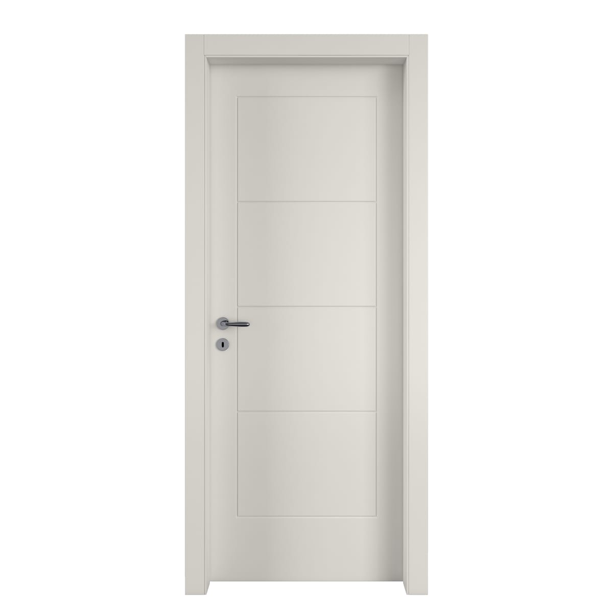 WHITE RIBERA DOOR 90X210 RIGHT