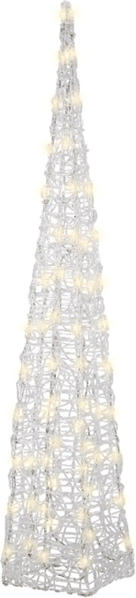 LUMINOUS PYRAMID 80 LED H120 CM