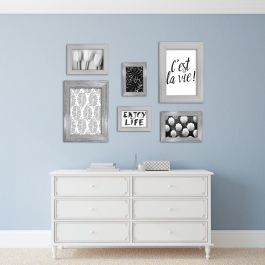 LOUISE FRAME 10X15 CM WOOD WHITE