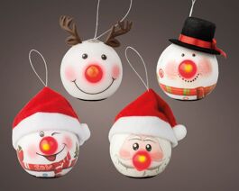 ASSORTED DECORATIONS WITH LED BATTERIES I