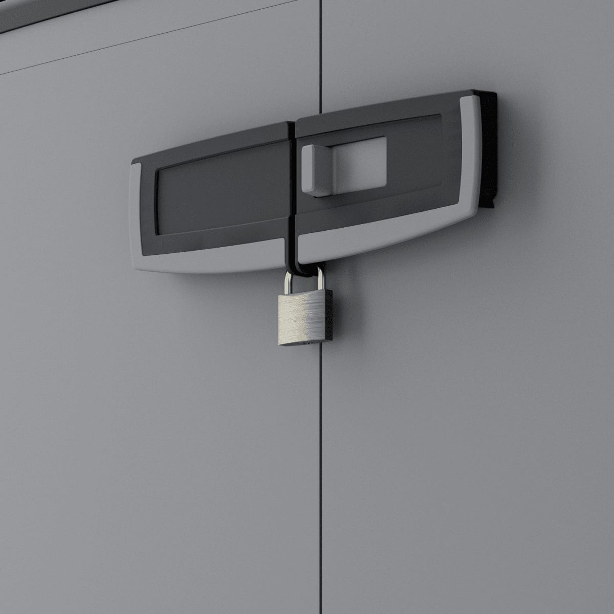 Bricocenter LOW RESIN CABINET XL 93X85X52CM BLACK GREY SPACEO