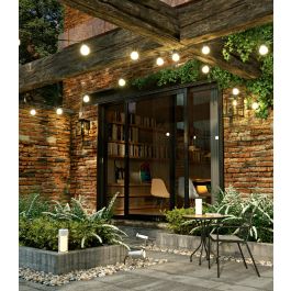 STOCKTON SPOTLIGHT WITH STEEL SPIKE D10.5 H32.5 CM GU10=28W IP65