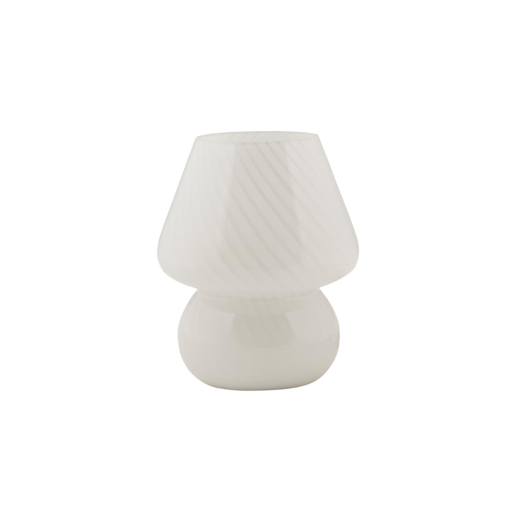 GLOBERA Table lamp in white