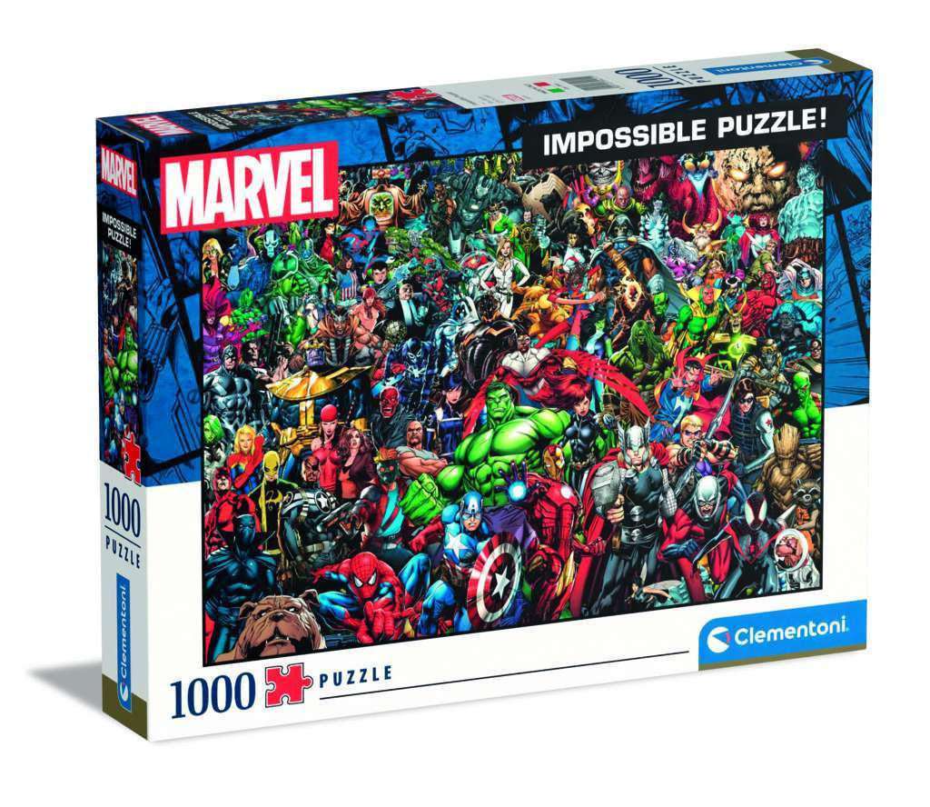 1000 Piece Puzzle Impossible Puzzle: Marvel 80th Anniversary - best price from Maltashopper.com CLM39411
