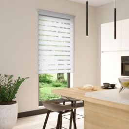 BOLERO ROLLER BLIND NIGHT&DAY WHITE 45X190CM