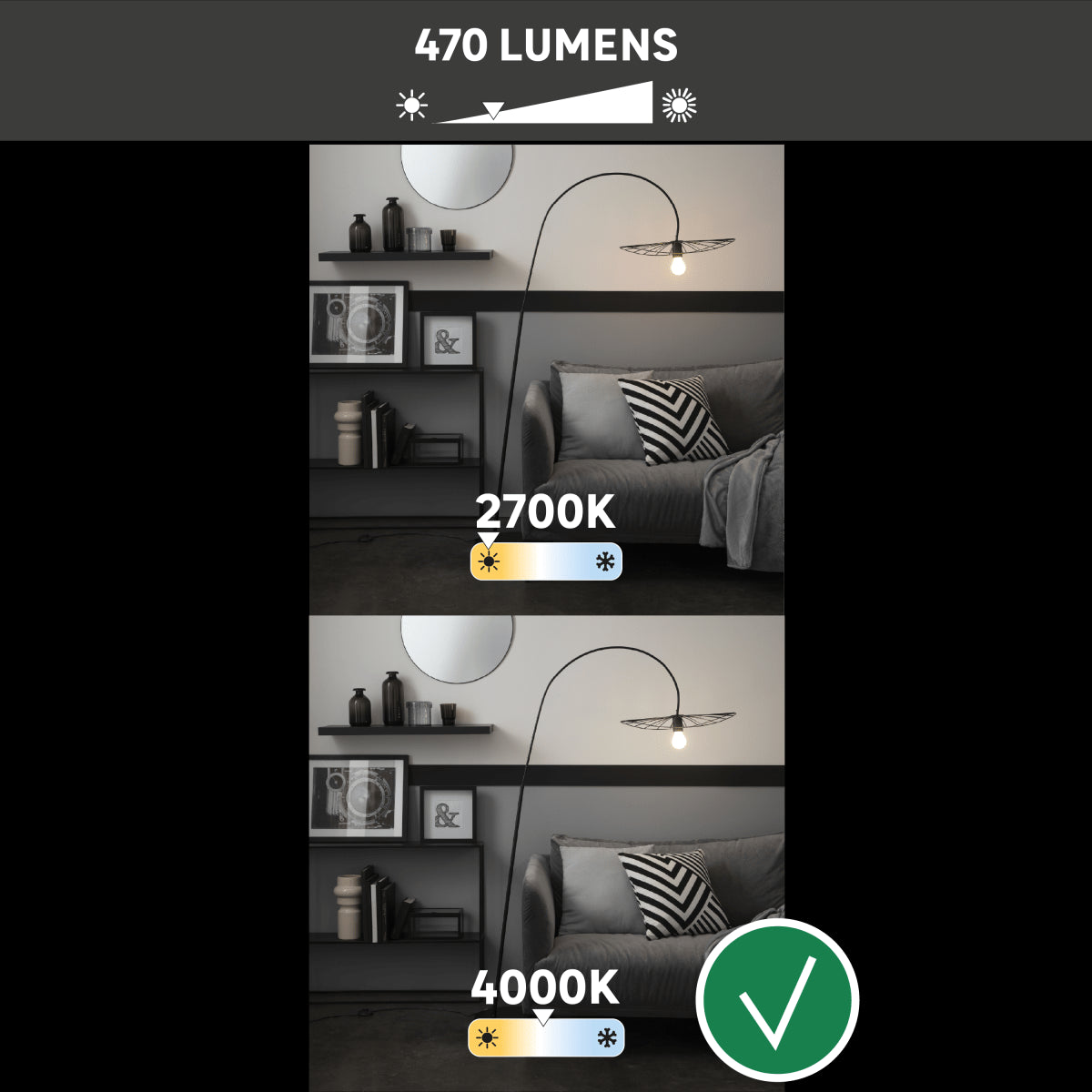 LAMPADINA LED NATULIGHT E27=40W SFERA TRASPARENTE LUCE NATURALE
