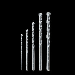 SET 5 CONCRETE DRILL BITS DIAM 4-5-6-8-10.