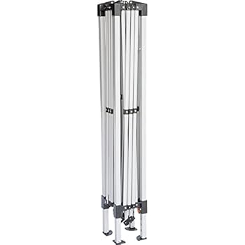 EORI ORIGAMI NATERIAL - Gazebo - Steel and White Polyester Tarp - 2.95x2.95 m