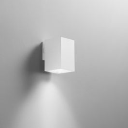 POLO POLYCARBONATE WHITE WALL SCONCE 11.6X7.8X9, 9 CM LED 8W CCT IP65