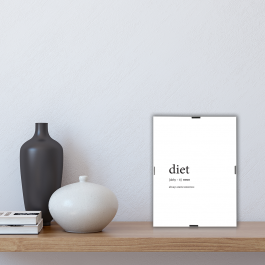 20X30 CM GLASS OPEN FRAME